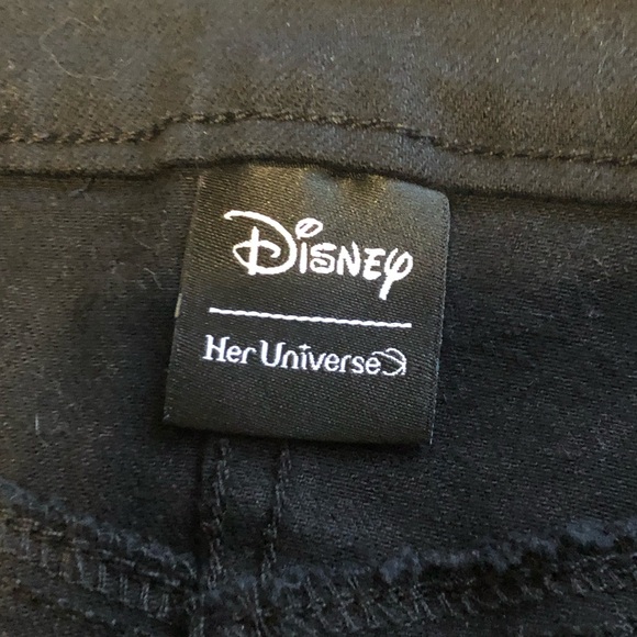 Her Universe Disney Aladdin Magic Carpet Denim Mini Skirt Size L Hot Topic - Picture 8 of 9